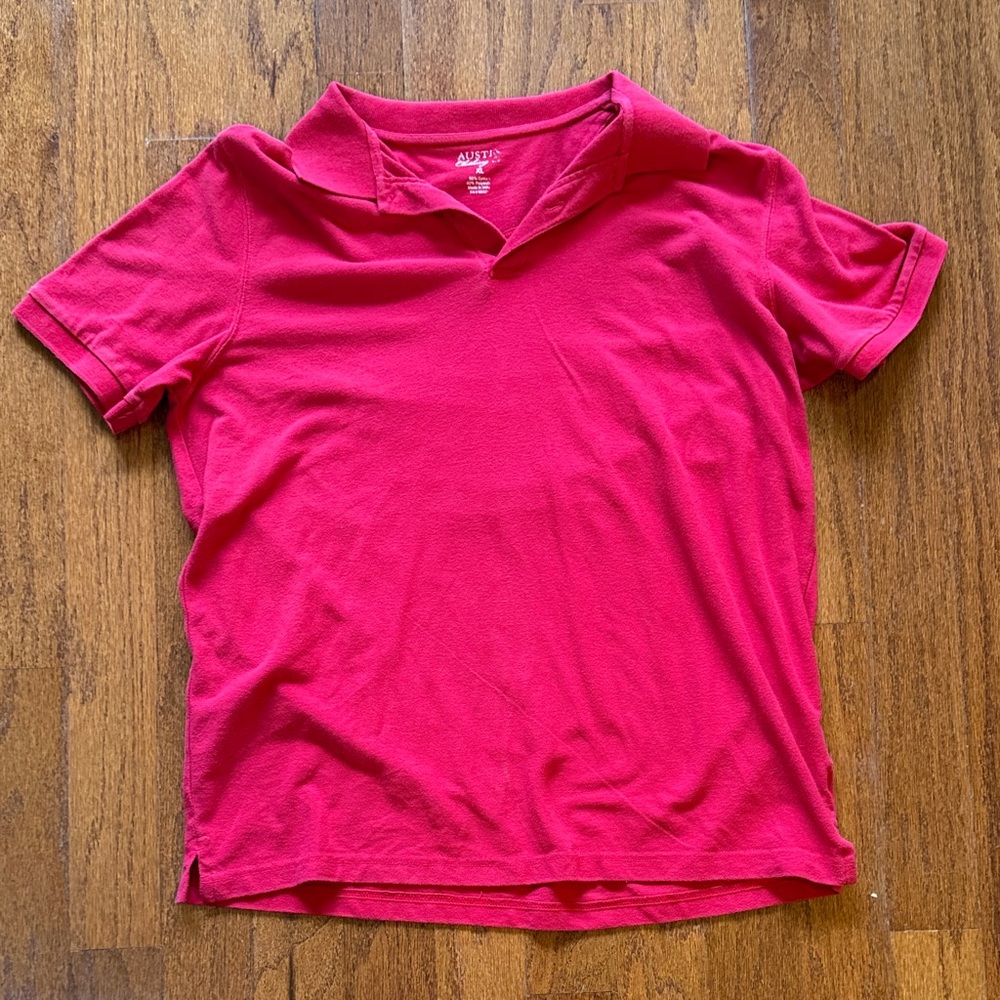 Austin Clothing Co. Kids Red Polo Shirt